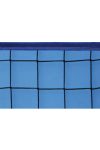 Strandröplabda háló 3,5 mm vastagságú kötél, 50mm pvc felső szegéssel,