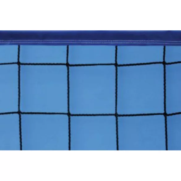 Strandröplabda háló 3,5 mm vastagságú kötél, 50mm pvc felső szegéssel,