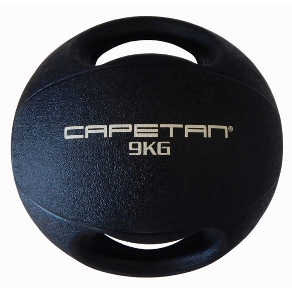 Capetan® 9Kg Professional Line Dual Grip kétfogantyús gumi medicinlabda (vízen
