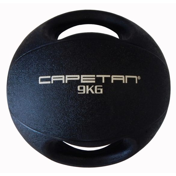 Capetan® 9Kg Professional Line Dual Grip kétfogantyús gumi medicinlabda (vízen
