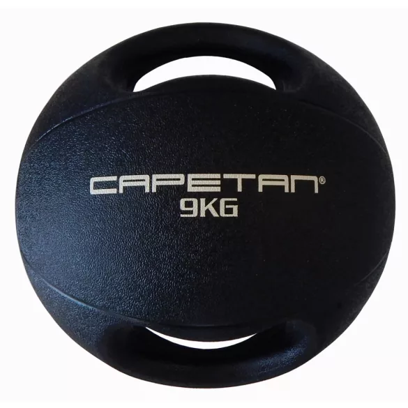 Capetan® 9Kg Professional Line Dual Grip kétfogantyús gumi medicinlabda (vízen