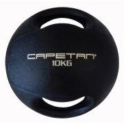 Capetan® 10Kg Professional Line Dual Grip kétfogantyús gumi medicinlabda (vízen
