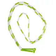 Capetan® Gyöngyös ugrálókötél 300cm hosszú zöld-fehér vékony fogóval Capetan® Gyöngyös ugrálókötél 300cm hosszú zöld-fehér vékony fogóval