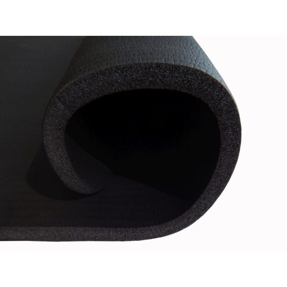 Capetan® Professional Line NBR fitnesz szőnyeg 179x59x0,8cm méretben, Fekete színben