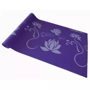 Capetan® 173x61x0,5cm Jóga szőnyeg lila színben, mintákkal Capetan® 173x61x0,5cm Jóga szőnyeg lila színben, mintákkal