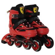 Ferrari® FS4 32-35 méret között állítható fémcsatos gyermek görkorcsolya Piros
