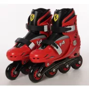 Ferrari® FK7 33-36 méret között állítható kétcsatos gyermek görkorcsolya Piros Ferrari® FK7 33-36 méret között állítható kétcsatos gyermek görkorcsolya Piros
