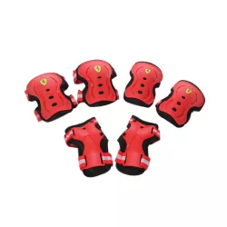 Ferrari® "M" méretű Piros színű Könyök + csukló + Térd