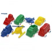 Minimobil 9 cm-es járműpark készlet 36 db -os Minimobil 9 cm-es járműpark készlet 36 db -os