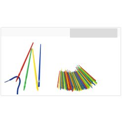 Műanyag nagyméretű fűzőtűkészlet 100db-os