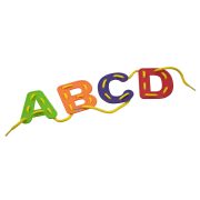   Összefűzhető betűk , kézügyesség fejlesztő, írás - olvasás előkészítő játék