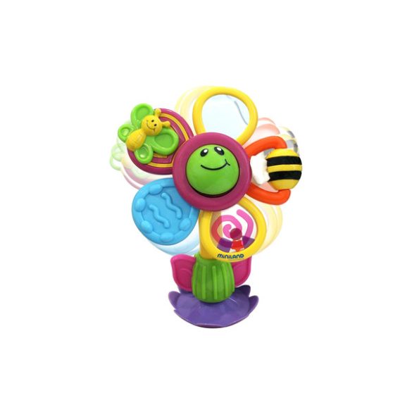 Napraforgós pörgettyű (23 cm) bébijáték Miniland