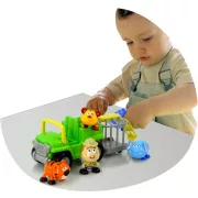 Bébi szafari interaktív állatszállító teherautó állatokkal, Miniland Bébi szafari interaktív állatszállító teherautó állatokkal, Miniland