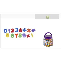 Óriás mágneses számolókészlet 68 db-os