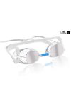 Svéd úszószemüveg áttetsző antifog lencse, FINA jóváhagyott versenyszemüveg, Malmsten