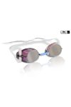 Svéd úszószemüveg Silver antifog tükrös metallic lencse, FINA jóváhagyott versenyszemüveg,