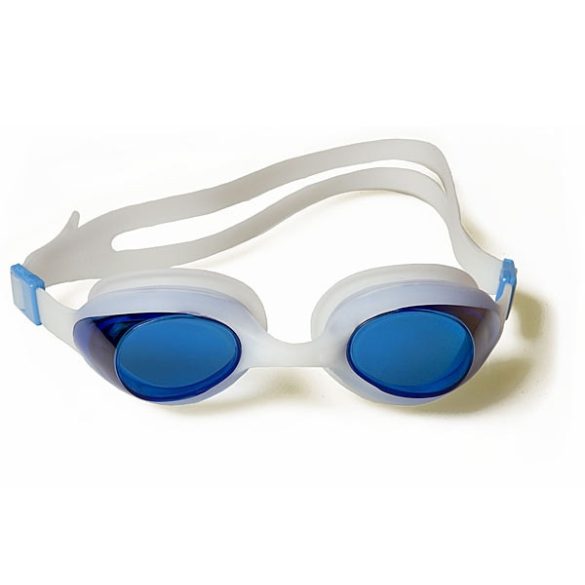 Malmsten Aqtiv felnőtt úszószemüveg kék színben, zippes tokban