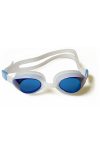 Malmsten Aqtiv felnőtt úszószemüveg kék lencsével fehér kerettel, zippes tokban