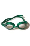 Malmsten Aqtiv úszószemüveg zöld színű kerettel áttetsző lencsével, zippes tokban