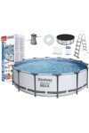 Bestway Power Steel Pro Max 457 x 122cm kör alakú