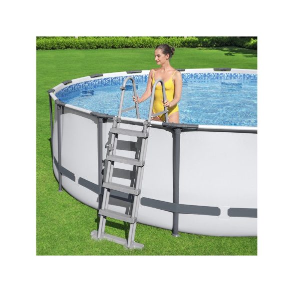 Bestway Power Steel Pro Max 457 x 122cm kör alakú
