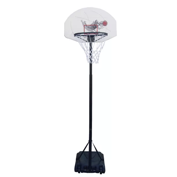 Gyermek streetball állvány - kosárállvány gördíthető , tartószerkezettel, 165-210 cm