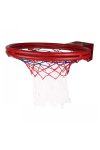 Tactic Sport rugós kosárgyűrű hálóval dupla 2x16mm gyűrűvel, porszórt fém
