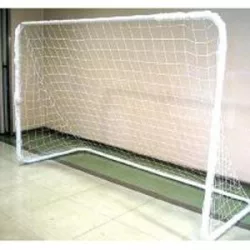 Fém hobby focikapu 240x160 cm, 3,8 cm fém stiftes csövekből