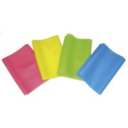 Gumi elasztikus tornaszalag 0,45 mm erősségű fitband, 150 cm /sárga/fitness