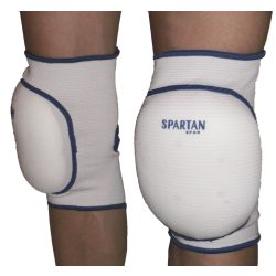 Szivacsos térdvédő junior - fehér -