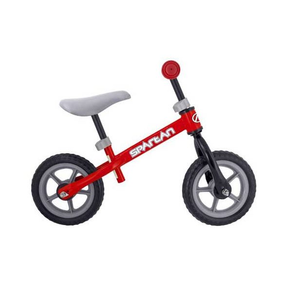 Futóbicikli 10" kerekkel piros színben a legkissebeknek