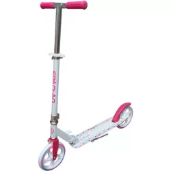 Roller 20x3cm kerekekkel ABEC7 csapágyazás, összecsukható 100 kg terhelhetőség, Pink