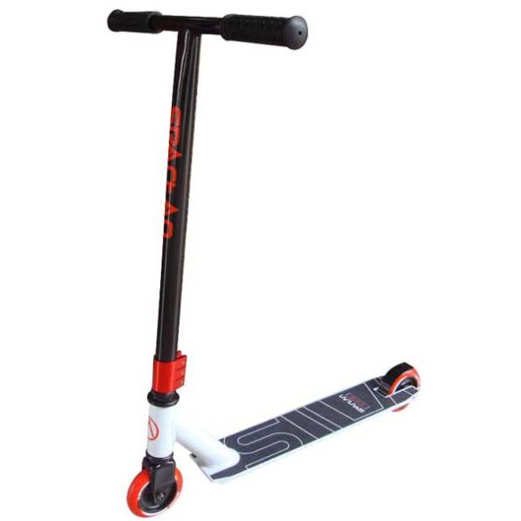 Stunt ugratós roller fekete-piros