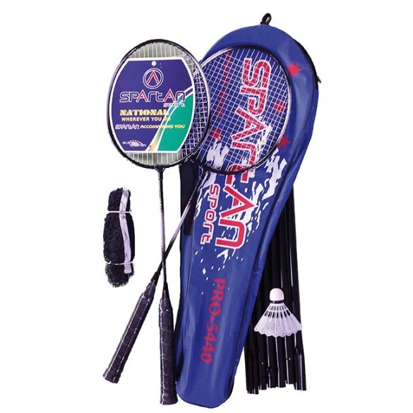 PRO LUXE badminton - állványos tollaslabda szett tartótokkal