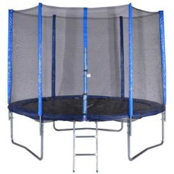 Trambulin szett 250cm átmérővel, létrával, 150Kg terhelhetőséggel, 54db rugóval gyerekeknek