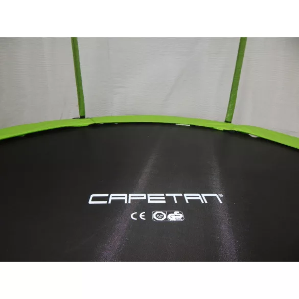 Capetan® Selector Lime 427cm 160Kg terhelhetőséggel - hosszú védőháló tartóoszlopokkal,