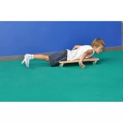 Guruló zsámoly fából, ergonómikus kialakítás 390x600 mm Guruló zsámoly fából, ergonómikus kialakítás 390x600 mm