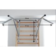 Húzódzkodó tolódzkodóval bordásfalra akasztható kombinált, ezüstös szürke felülettel Húzódzkodó tolódzkodóval bordásfalra akasztható kombinált, ezüstös szürke felülettel