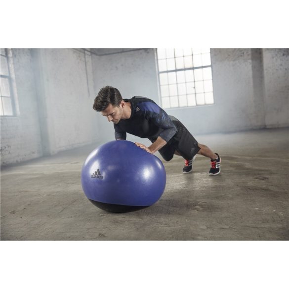 Adidas 65cm Premium gimnasztika labda sötétlila színben