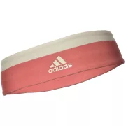 Adidas fejpánt lazac piros krétafehér csíkkal, uni méret Adidas fejpánt lazac piros krétafehér csíkkal, uni méret