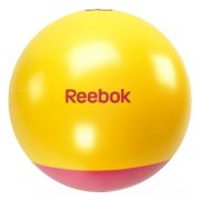   Reebok 65cm átm. sárga-magenta színű kéttónusú gimnasztikai labda + DVD