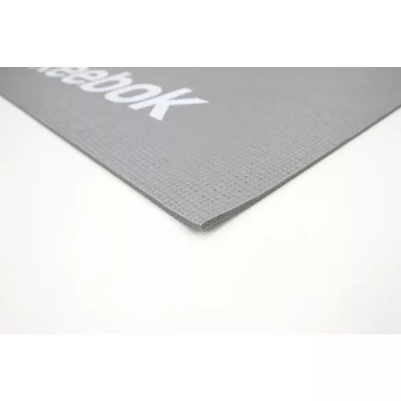 Reebok 173x61x0,4cm szürke Love Fitness feliratos tornaszőnyeg
