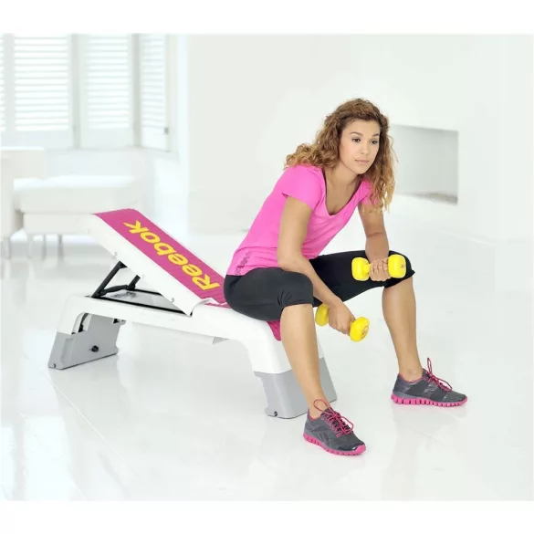Reebok Elements Magenta - fehér The Deck multifunkciós szteppad és