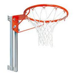   Különbözü magasságokra beállítható kosárgyűrű , csúsztató tartószerkezettel