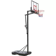 Streetball állvány Houston mobil gördíthető ,110x75 cm acryl palánkkal, 305cm-ig Streetball állvány Houston mobil gördíthető ,110x75 cm acryl palánkkal, 305cm-ig