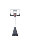 Streetball állvány ST mobil, gördíthető. Plexi 130x80cm palánkkal, 5 fokozatban