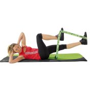 Elastiband® fitnesz erősítő gumipánt Multi közepes erősség, gumival átszőtt elastiband