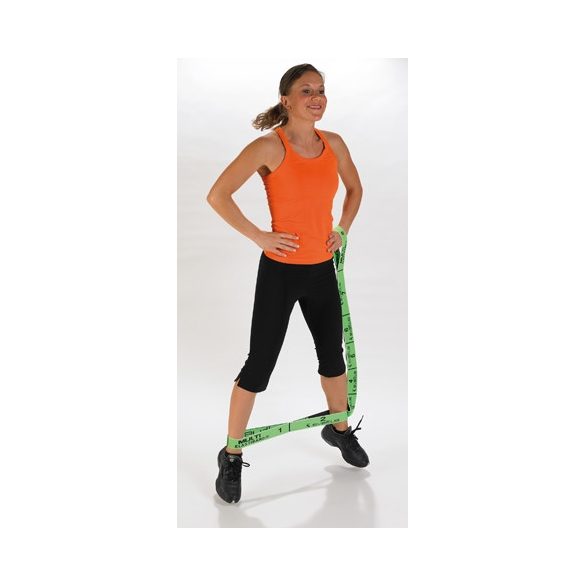 Elastiband® fitnesz erősítő gumipánt Multi közepes erősség, gumival átszőtt elastikus