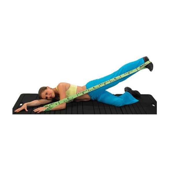Elastiband® fitnesz erősítő gumipánt Multi közepes erősség, gumival átszőtt elastiband