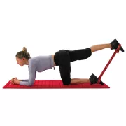 Elastiband® fitnesz erősítő gumipánt közepes ellenállás, 10 kg erősségű piros Elastiband® fitnesz erősítő gumipánt közepes ellenállás, 10 kg erősségű piros